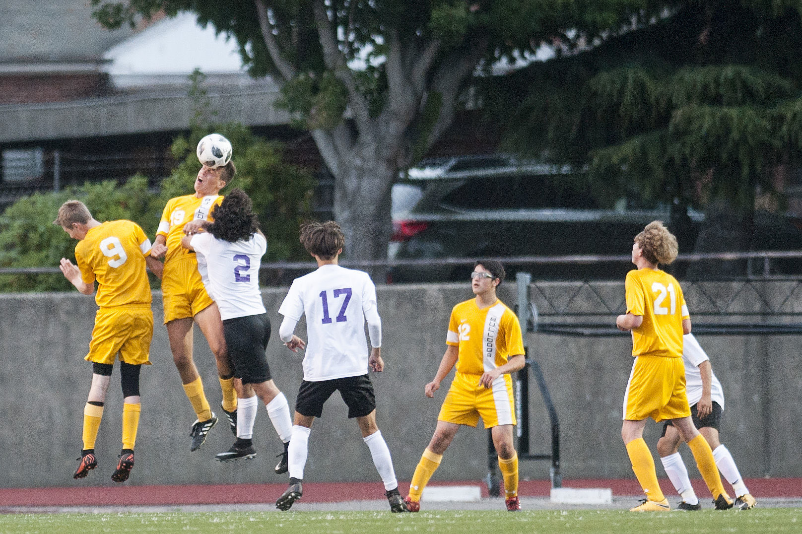 North Bend Boys Soccer Vs. Marshfield